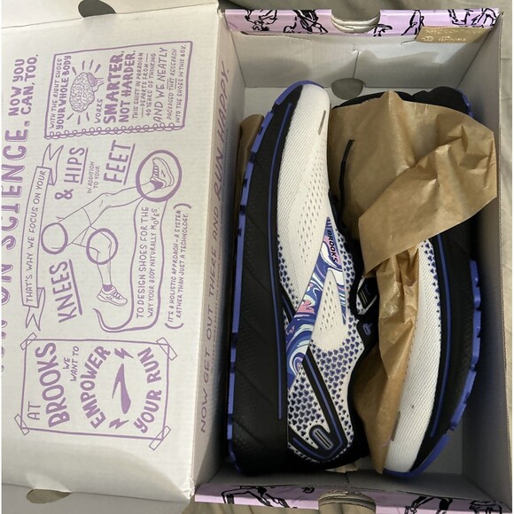 Brooks Ghost 14 Empower Her Sports Matter Men’s 12 Limited Edition White Purple main image 7